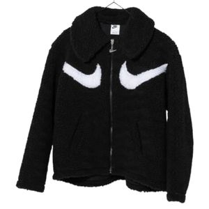 🆕️ NIKE Swoosh Logo Sherpa Jacket